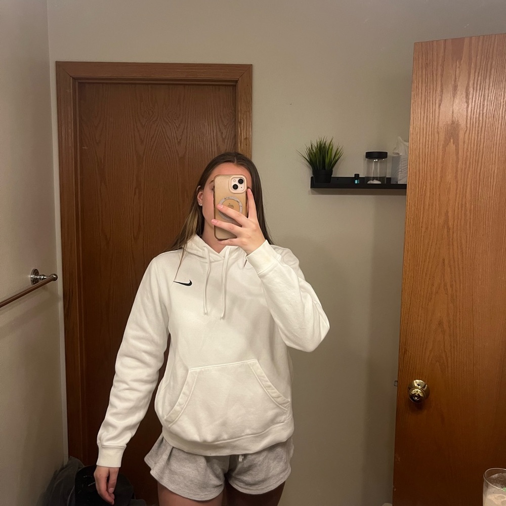 White Nike Women's Hoodie